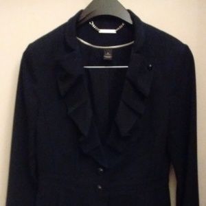 Peplum Black Blazer
